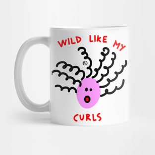 Wild like my curls Mug